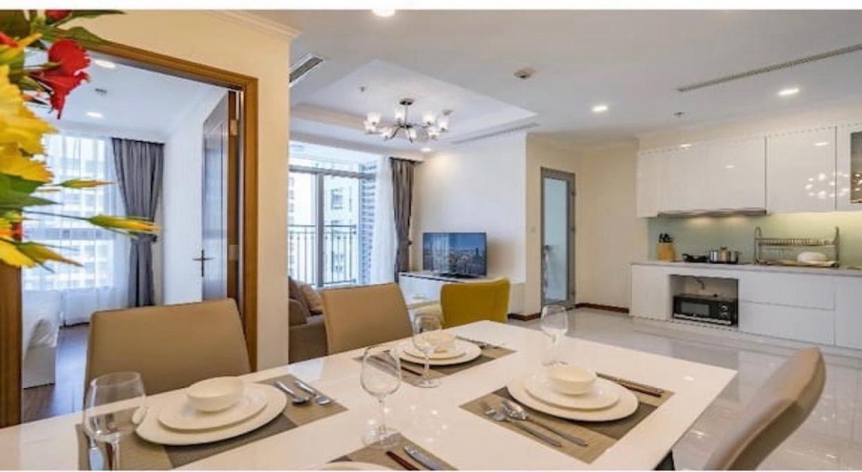 Vinhomes Central Park Apartment Landmark Can Ho Dv Cidade de Ho Chi Minh Exterior foto