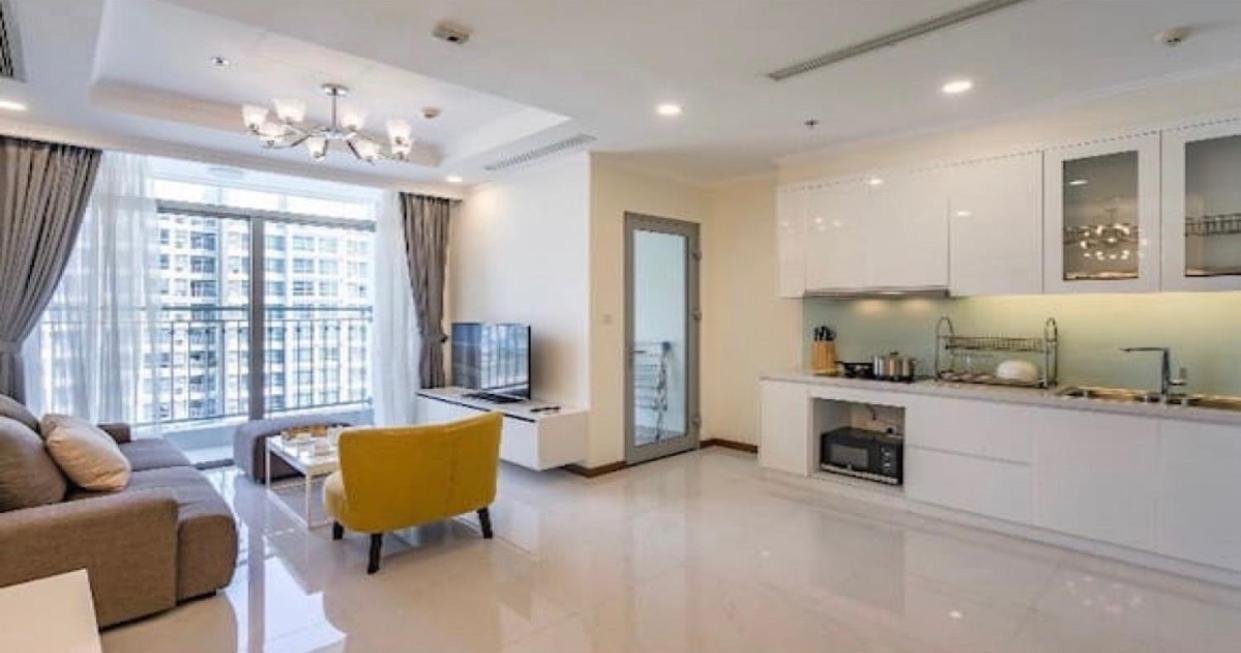 Vinhomes Central Park Apartment Landmark Can Ho Dv Cidade de Ho Chi Minh Exterior foto